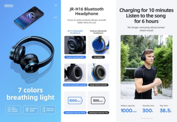 jr-h16 headset