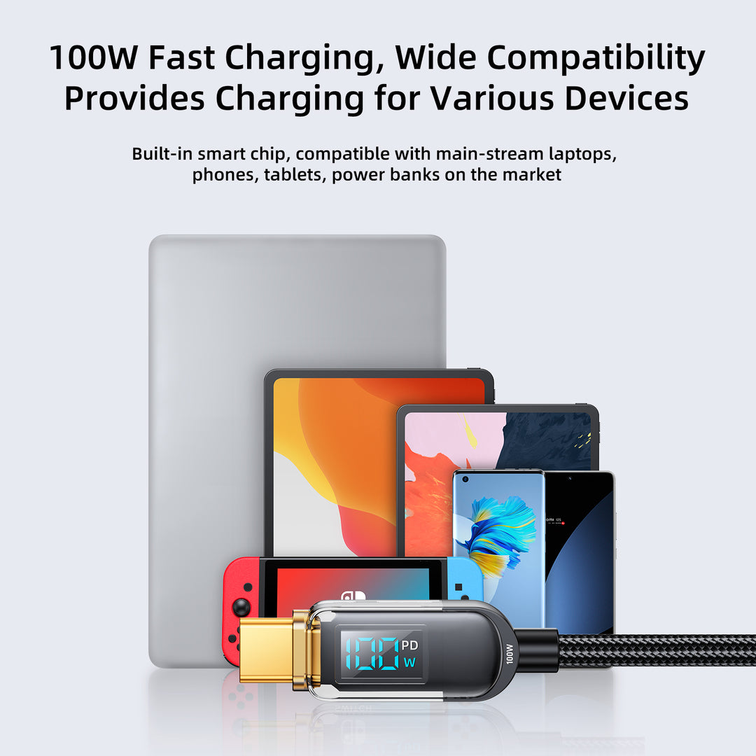 12_aca6c67b-a117-4dca-9184-5d99d331ac7e_1080x JR S-CC100A4 100W Display PD Charging Data Cable 1.2m - Image 6