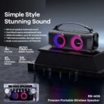 Remax RB-M26 Outdoor Waterproof Bluetooth Speaker - Image 4