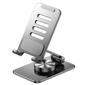 Metal 360° Rotating Phone Desktop Adjustable Foldable Stand