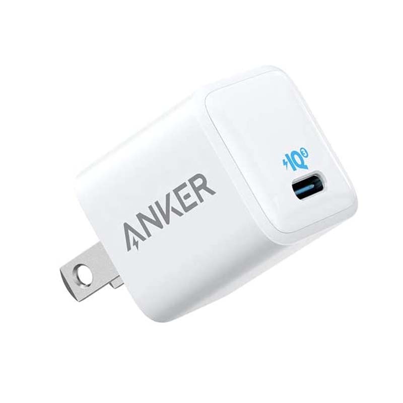 Anker-Power-port-lll-PD-Nano-IQ3-20W-Charger-For-Apple Anker Powerport PD Nano 20W USB-C Wall Charger (A2633)