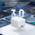 Anker 313 GaN 30W PIQ 3.0 – Foldable Fast Charger - Image 2