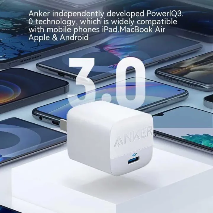 5be9442b87ffb10cf486b5a731c7c0cb.jpg_720x720q80.jpg_ Anker 313 GaN 30W PIQ 3.0 – Foldable Fast Charger - Image 2