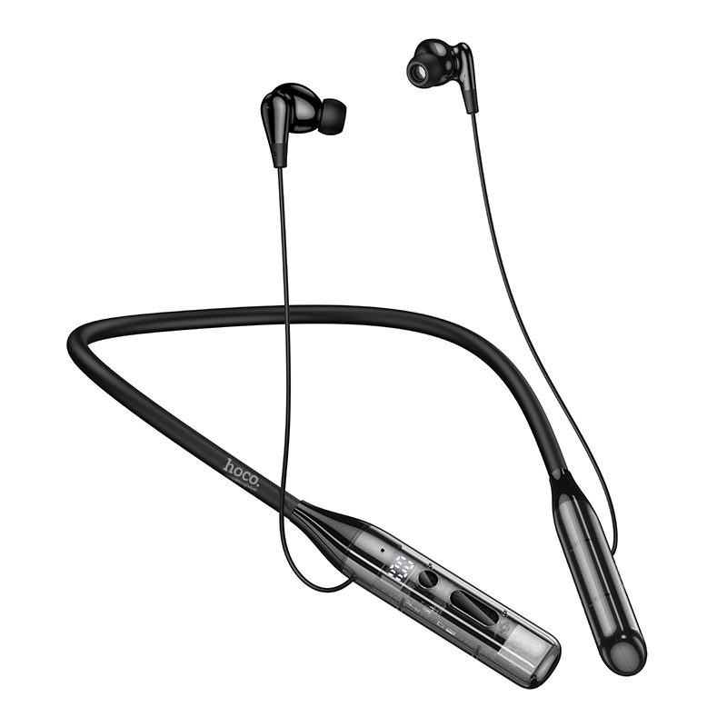 MMJ-11-1 Hoco MMJ11 ENC Bluetooth 100 Hours Music Neckband Earphone - Image 1